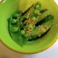ミロ9607's cooksnap of when they made ★スナップえんどうのナムル.