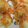 はるひやま's cooksnap of when they made 新玉ねぎと人参のかき揚げ.