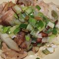 ヨシヨッシー's cooksnap of when they made 鶏肉とれんこんの香味ネギ塩だれ.