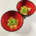 みぽぽ37's cooksnap of when they made 豆腐ととろろ昆布のすまし汁.