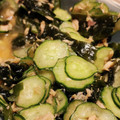 こきなりチャンネル父's cooksnap of when they made ツナとわかめときゅうりの酢の物.
