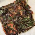 のりこったん's cooksnap of when they made 卵焼き器で焼くだけ　にらチーズせんべい.