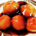 カナリア's cooksnap of when they made もちもち柔らかみたらし団子♡白玉粉×豆腐.