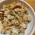 pnkdiamond's cooksnap of when they made 計量調味包丁いらず！きのこの炊き込みご飯.