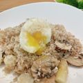 Naoko1022's cooksnap of when they made ホワイトアスパラブロスのチーズリゾット.