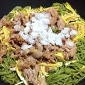 3姫の母's cooksnap of when they made フライパンで簡単！瓦そば風.