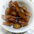 史夜☆aya☆'s cooksnap of when they made あたりめで作る！山形名物♪玉こんにゃく.