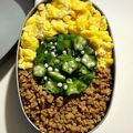 SAsunny's cooksnap of when they made のっけ弁当2023.06.20そぼろ弁当.