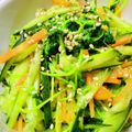 U☆kaoru's cooksnap of when they made ＊豆苗ときゅうりのナムル＊.
