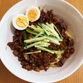 バンビーノ☆'s cooksnap of when they made ジャジャン麺 짜장면.