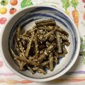 おはなすき's cooksnap of when they made ごぼうの甘酢炒め 常備菜におススメ♪.