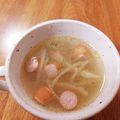 やなぎだまこ's cooksnap of when they made ゴボウのささがきとソーセージのスープ.