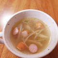 やなぎだまこ's cooksnap of when they made ゴボウのささがきとソーセージのスープ.