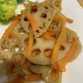 ポメちょん's cooksnap of when they made にんじんとれんこんのきんぴら.