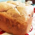 バウチャン's cooksnap of when they made HB早焼き＊胡桃＆クランベリー全粒粉パン.