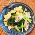 teaks123's cooksnap of when they made 小松菜とタケノコと豚バラ炒め.