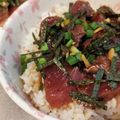 0516suzuno's cooksnap of when they made お刺身の漬けと漬け丼の作り方.