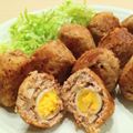 イエローバード's cooksnap of when they made 揚げずに簡単！うずら卵のスコッチエッグ.