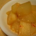 みじゅ１２'s cooksnap of when they made 冬瓜と鶏肉のピリ辛味噌煮.