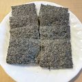 Mihen's cooksnap of when they made 胡麻煎餅.