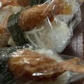 MULA's cooksnap of when they made キャベツと海老フライのおにぎり.