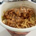 ゆかりりりー's cooksnap of when they made 蒙古タンメン中本に納豆を入れてみよう♡.