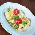 ペキのリリー's cooksnap of when they made デリ風♪バジルソースでポテトサラダ.