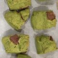 おにぎりさん's cooksnap of when they made 簡単おやつ！米粉とHMで抹茶のスコーン.