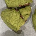 おにぎりさん's cooksnap of when they made 抹茶とチョコのスコーン.
