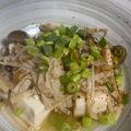 ♪さーちゃん♪'s cooksnap of when they made 豆腐ときのこの白だし煮♩.