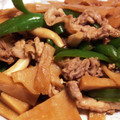 miiko大好き's cooksnap of when they made 豚肉とたけのこのオイスターソース炒め.