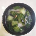 こうすけ君's cooksnap of when they made 簡単過ぎる☆チンゲンサイと厚揚げのスープ.