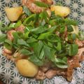 Melpippi's cooksnap of when they made 豚こま切れ肉とじゃがいものマヨポン炒め.