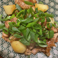 Melpippi's cooksnap of when they made 豚こま切れ肉とじゃがいものマヨポン炒め.