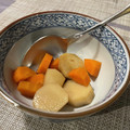 くじら食堂's cooksnap of when they made 里芋と人参の煮物.