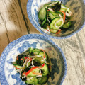 yukarin222's cooksnap of when they made きゅうりとカニカマとわかめの酢の物.