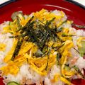 クックMX66P7☆'s cooksnap of when they made 子供大好き☆鮭とキュウリの簡単ちらし寿司.
