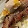 MULA's cooksnap of when they made ■簡単♪ベーコンエッグキャベツ丼ぶり■.
