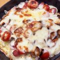 ママメイン！時々子供's cooksnap of when they made 速攻☆ナスとプチトマトのグラタン.