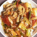 食いしん坊河童's cooksnap of when they made 厚揚げトマト丼.