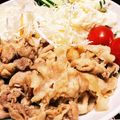 ことぴぃ's cooksnap of when they made 元ハンバーグステーキ職人直伝豚の生姜焼き.