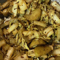 gemellini's cooksnap of when they made キャベツとジャガイモのサブジ（野菜炒め）.