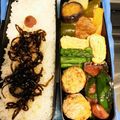junkoの日々's cooksnap of when they made 簡単！速攻お弁当！ウィンナーとピーマン.