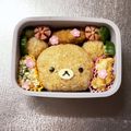 Chaaa_room's cooksnap of when they made 簡単キャラ弁＊リラックマおにぎり♪.