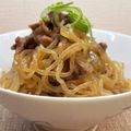 horseland's cooksnap of when they made 牛肉としらたきの煮物.