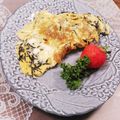 クックHG9V8Y☆'s cooksnap of when they made ひじき煮でチーズオムレツ.