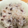 レンズ豆's cooksnap of when they made ただ炊くだけ♪小豆ご飯.