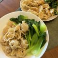 ecobeer's cooksnap of when they made 水餃子【餃子鍋、スープ餃子にも】.