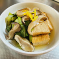azbjbn's cooksnap of when they made 小松菜と厚揚げの煮浸し.