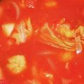 ☆まりもキッチン☆'s cooksnap of when they made キャベツと肉だんごのトマト煮込み.
